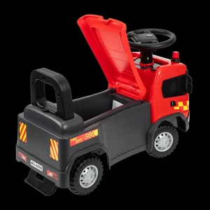 Zabawki^Scania Ciężarówka ogień P 500 do jeżdżenia dla dzieci, w skali 1:8