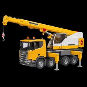 Modele Zabawkowe | Zabawki^Scania Ciężarówka z żurawiem R 560 Liebherr