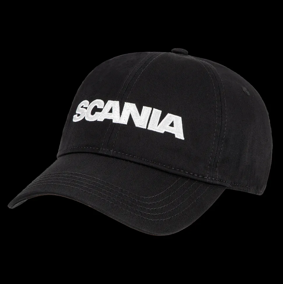 czapka_baseballowa_z_napisem__czarny_0.webp Caps & Beanies | Czapki I Czapki^Scania Czapka baseballowa z napisem - Czarny