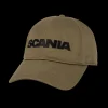Caps & Beanies | Czapki I Czapki^Scania Czapka baseballowa z napisem - Olive Green