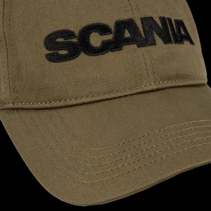 Caps & Beanies | Czapki I Czapki^Scania Czapka baseballowa z napisem - Olive Green