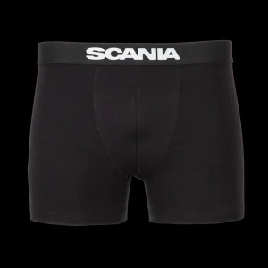 Bielizna^Scania Czarne bokserki męskie (2 szt.)