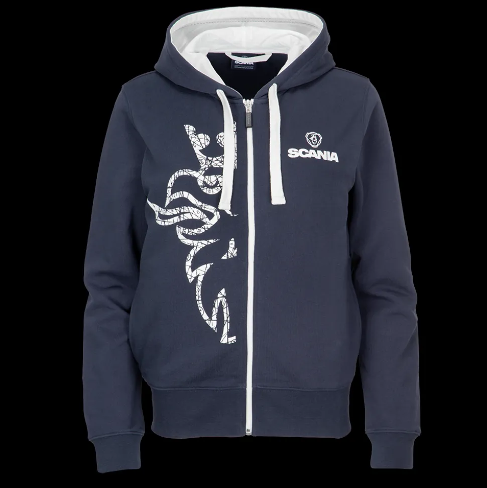 damska_bluza_z_kapturem_basic_z_zamkiem_byskawicznym_z_gryfem_w_kolorze_granatowym_0.webp Bluzy & Bluzy Z Kapturem^Scania Damska bluza z kapturem basic, z zamkiem błyskawicznym, z gryfem, w kolorze granatowym