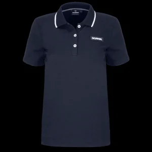 Polo^Scania Damska koszulka polo Base w kolorze granatowym (Navy)