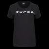 T-shirty^Scania Damski T-shirt Super, kolor czarny lód (Black Ice)