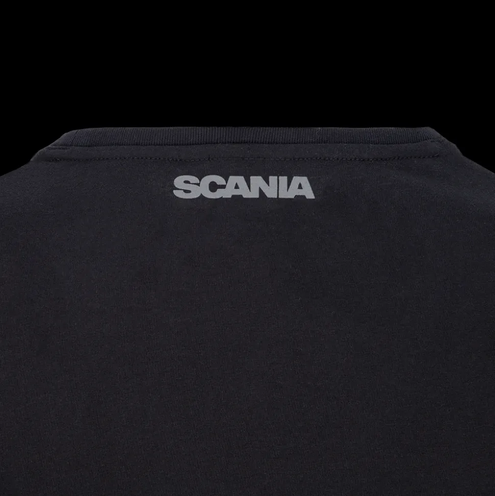 T-shirty^Scania Damski T-shirt Super, kolor czarny lód (Black Ice)