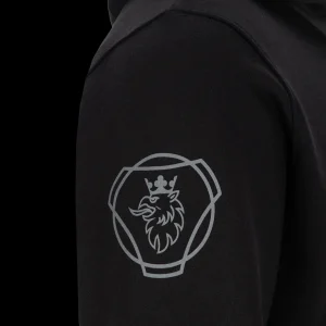Bluzy & Bluzy Z Kapturem^Scania Doskonała męska bluza z kapturem, z zamkiem, kolor czarny