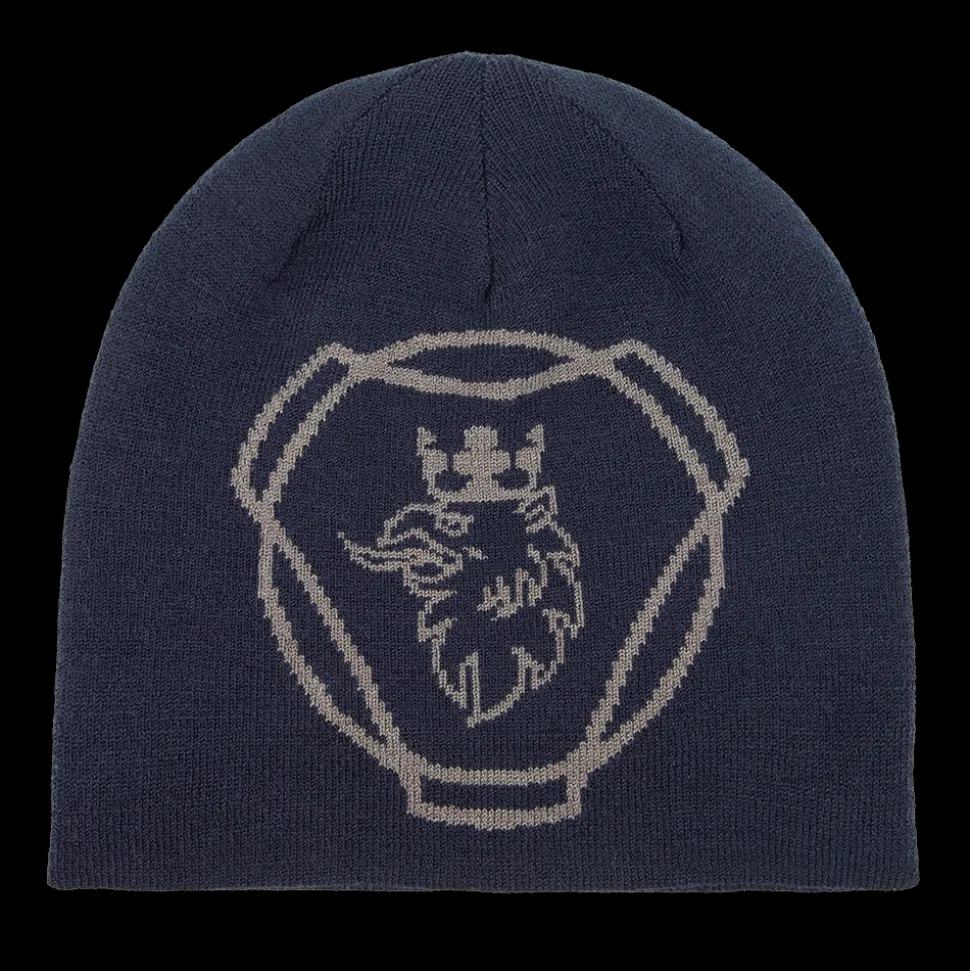 Caps & Beanies | Czapki I Czapki^Scania Dwustronna czapka typu beanie, kolor Navy (granatowy)