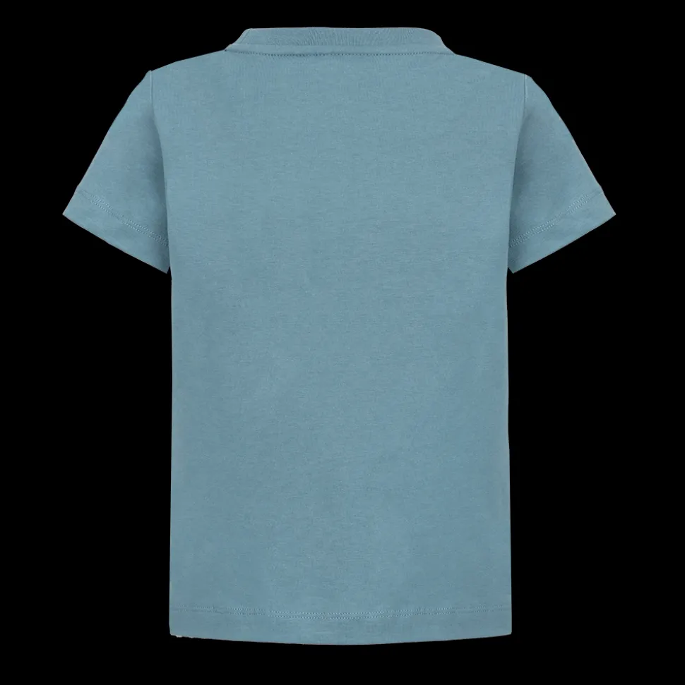 Odzież^Scania Dziecięcy T-shirt w kolorze jasnoniebieskim z motywem ciężarówki