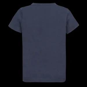 Odzież^Scania Dziecięcy T-shirt w pionowe paski, granatowy (Navy)