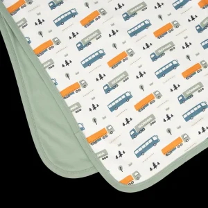 Odzież Dla Niemowląt^Scania Koc z motywami ciężarówki i autobusu