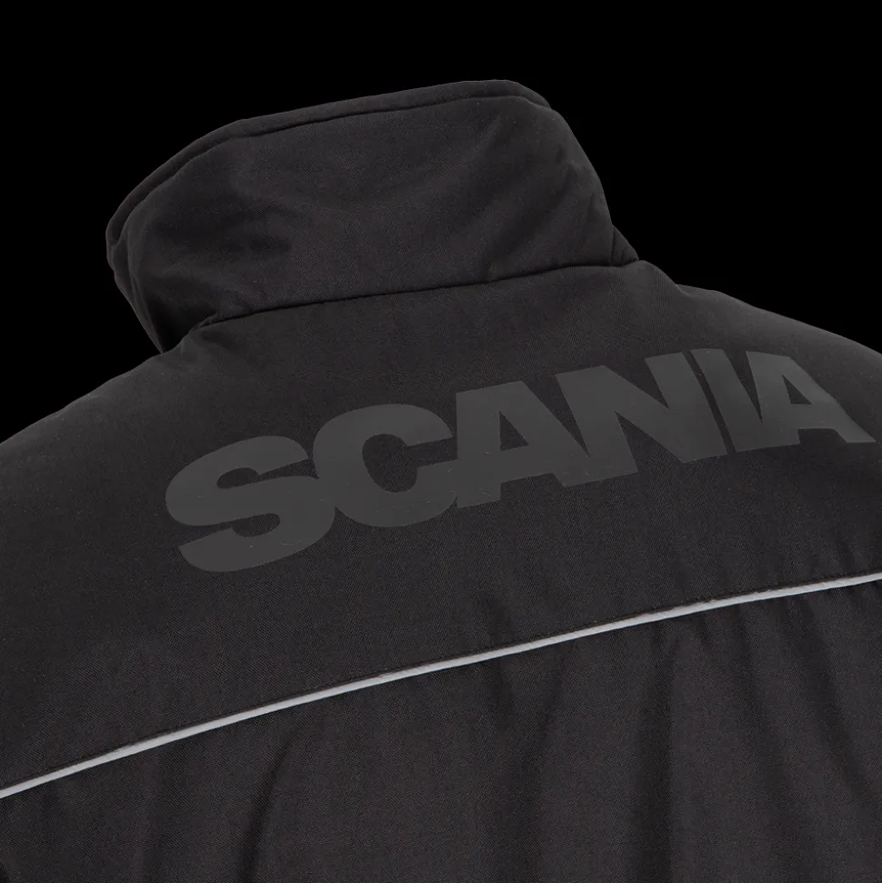 mens_black_truck_jacket__3.webp Kurtki I Kamizelki^Scania Men's Black Truck Jacket 3.0