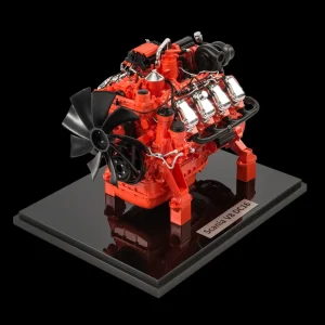 Power Solutions^Scania Model silnika V8 DC16 w skali 1:12
