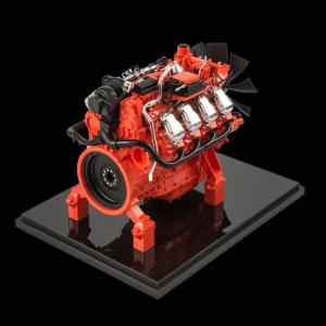 Power Solutions^Scania Model silnika V8 DC16 w skali 1:12