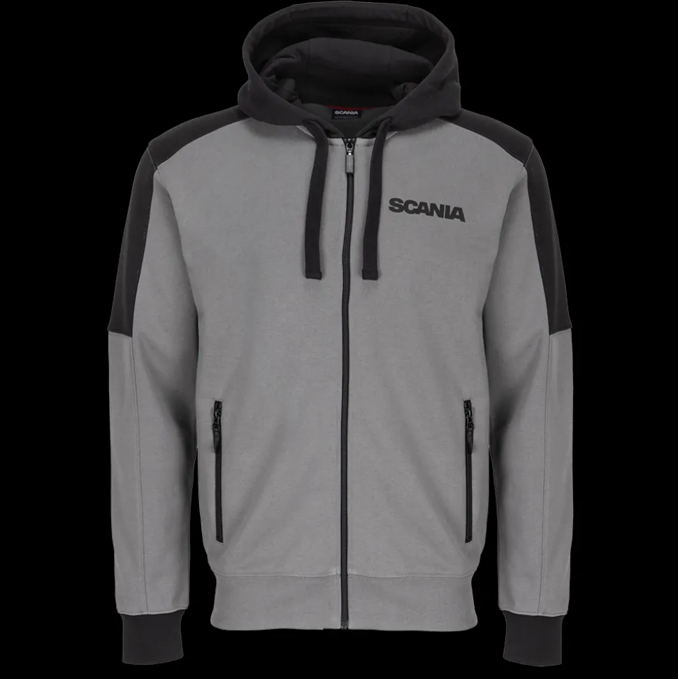 mska_bluza_z_kapturem_v_z_kontrastowym_zamkiem_byskawicznym_0.webp Bluzy & Bluzy Z Kapturem^Scania Męska bluza z kapturem V8 z kontrastowym zamkiem błyskawicznym