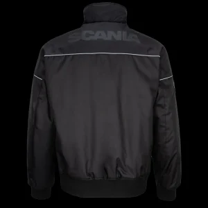 Kurtki I Kamizelki^Scania Męska czarna kurtka Truck 4.0