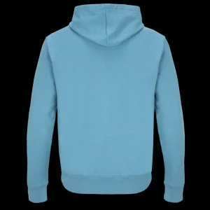 Bluzy & Bluzy Z Kapturem^Scania Męska jasnoniebieska bluza z kapturem Base, z zamkiem błyskawicznym