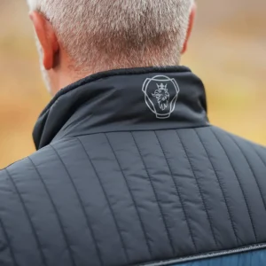 Kurtki I Kamizelki^Scania Męska kamizelka pikowana Duo, kolor niebieski