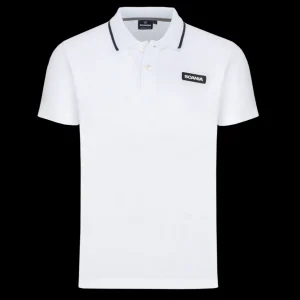 Polo^Scania Męska koszulka polo Base w kolorze optyczna biel (Optical White)