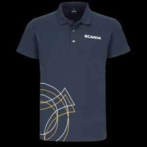 Polo^Scania Męska koszulka polo w stylu heritage