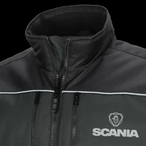 Kurtki I Kamizelki^Scania Męska kurtka dla kierowcy ciężarówki V8 Duo, kolor antracytowy