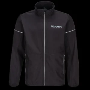 Kurtki I Kamizelki^Scania Męska kurtka Solid z materiału softshell