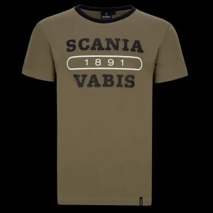T-shirty^Scania Męski T-shirt 1891, kolor Khaki