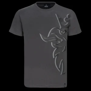 T-shirty^Scania Męski T-shirt Grand Griffin Duo w kolorze antracytowym