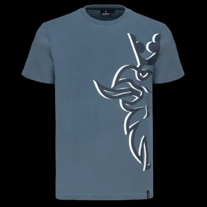 T-shirty^Scania Męski T-shirt Grand Griffin Duo w kolorze niebieskim