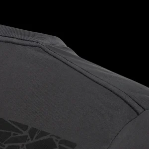 T-shirty^Scania Męski T-shirt z motywem ognia, kolor antracytowy