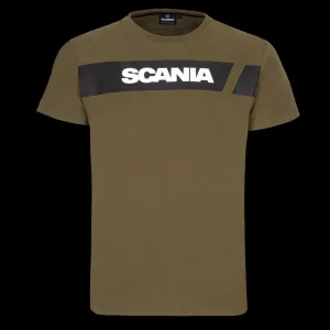 T-shirty^Scania Męski T-shirt z wzorem w paski