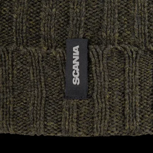 Pokaż Wszystkie^Scania Prążkowana czapka typu beanie dla dzieci – kolor oliwkowy (Olive Green )