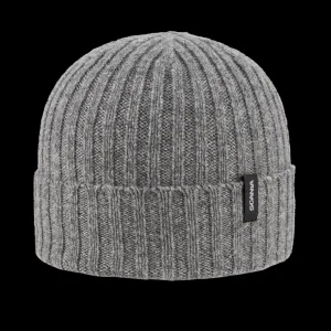 Caps & Beanies | Czapki I Czapki^Scania Prążkowana szara czapka typu beanie