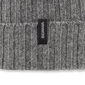 Caps & Beanies | Czapki I Czapki^Scania Prążkowana szara czapka typu beanie
