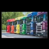 Pościele I Koce I Ręczniki^Scania Ręcznik z tęczowym motywem ciężarówek