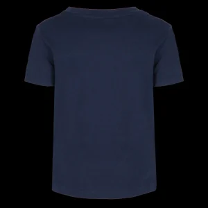 Odzież^Scania T-shirt dziecięcy z nadrukiem ciężarówki, kolor granatowy (navy)